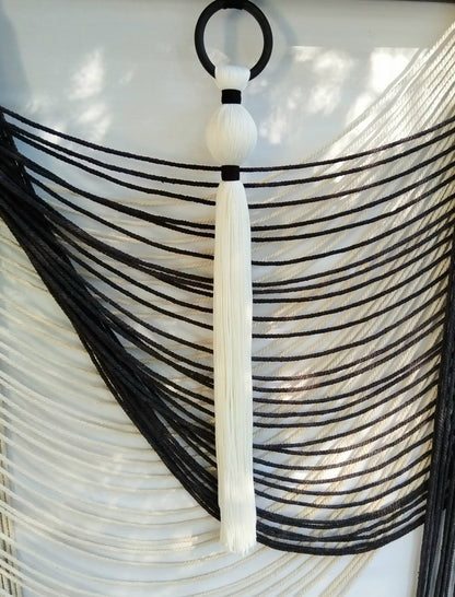 Two tone twist wall hanging